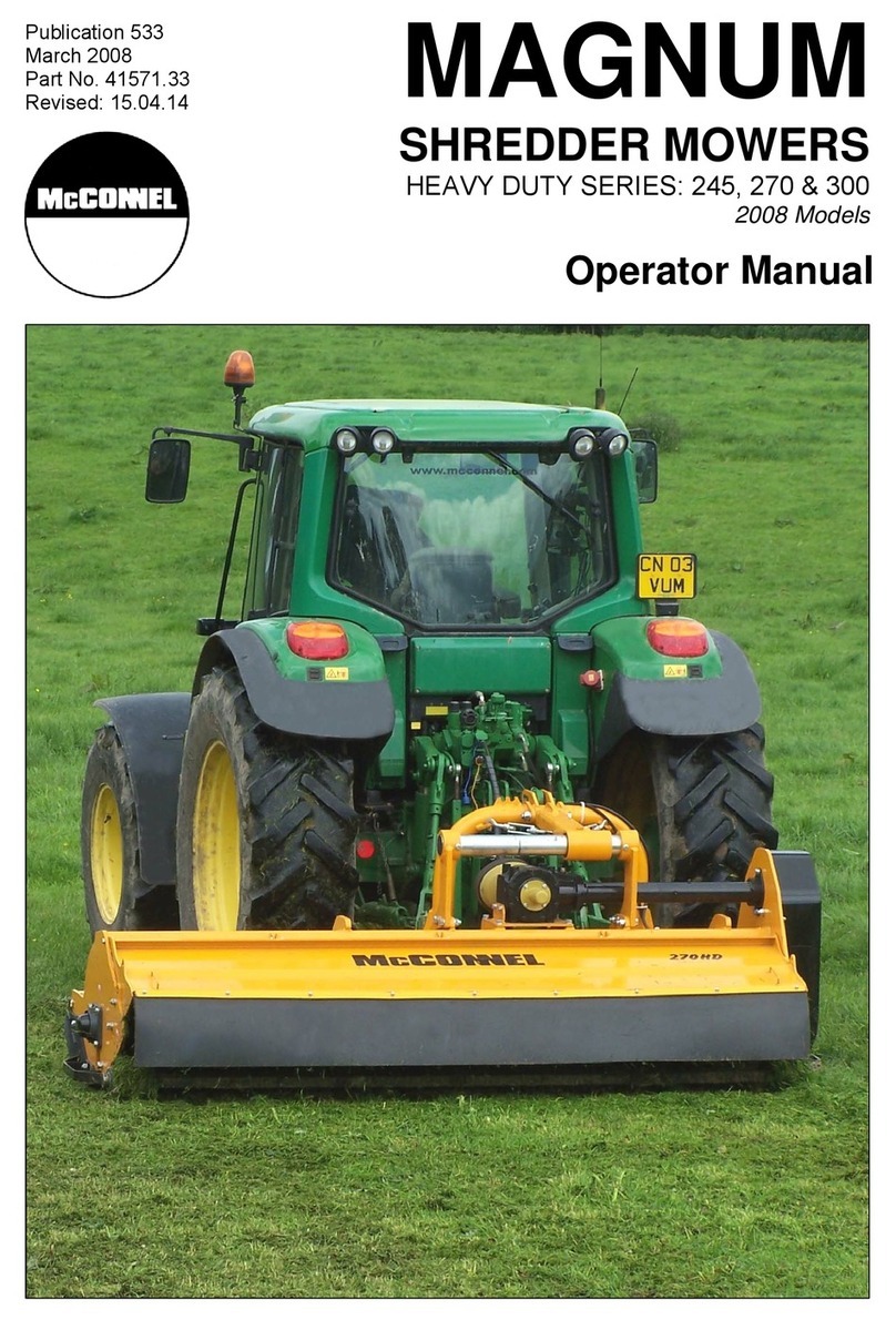 McConnel MAGNUM HEAVY DUTY Series User manual