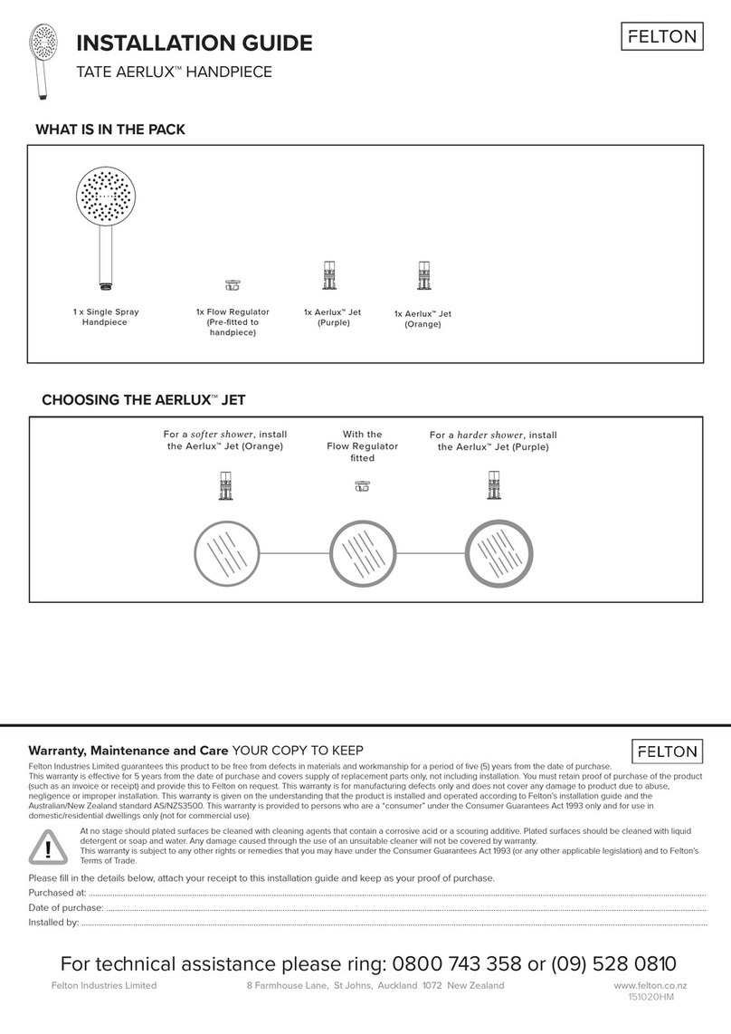 Felton TATE AERLUX User manual