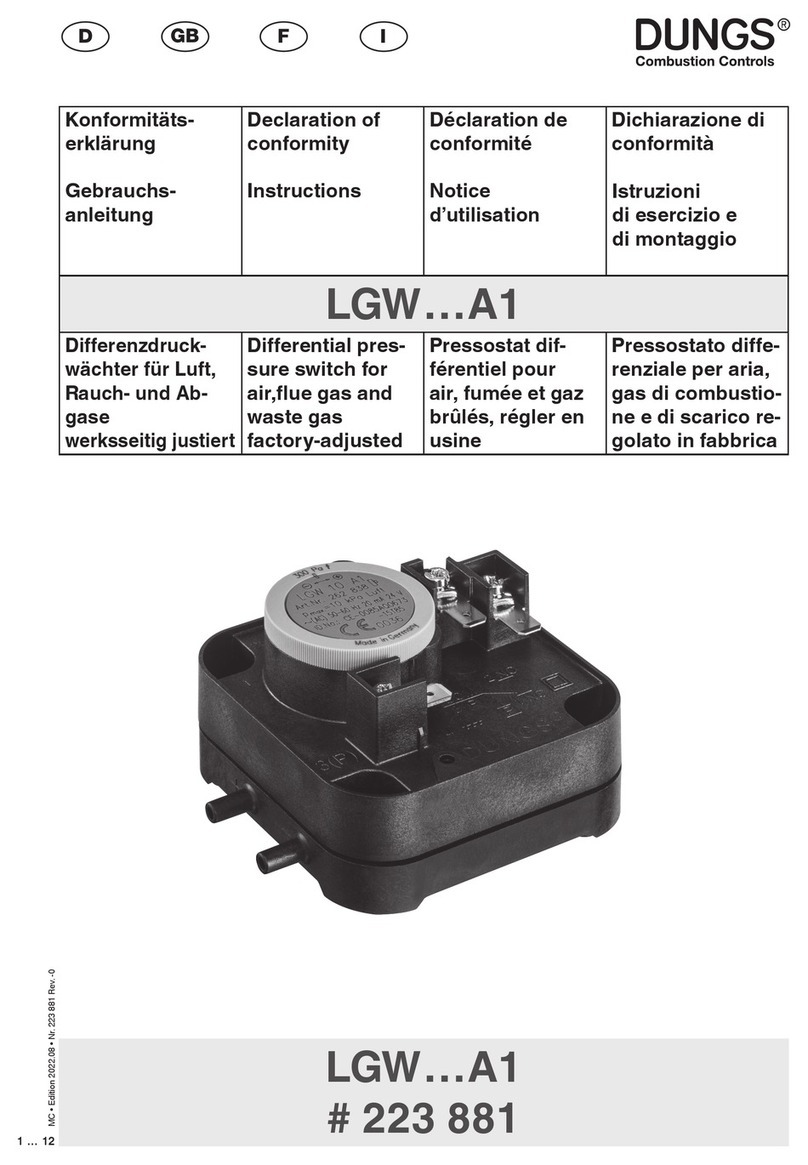 Dungs LGW A1 Series instructions