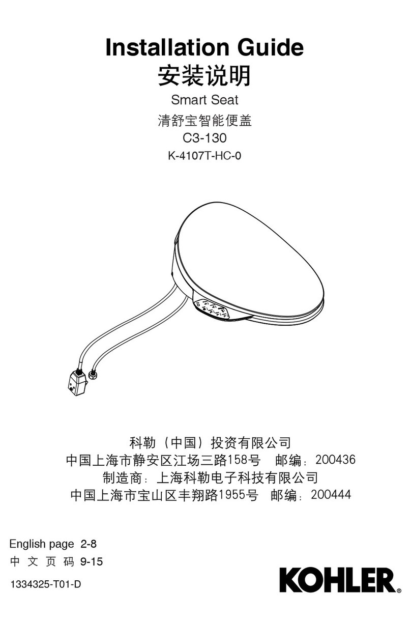 Kohler C3-130 User manual Kohler C3-130 User manual
