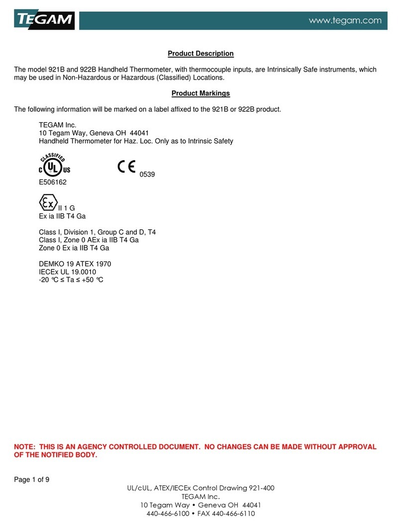 Tegam 921B manual
