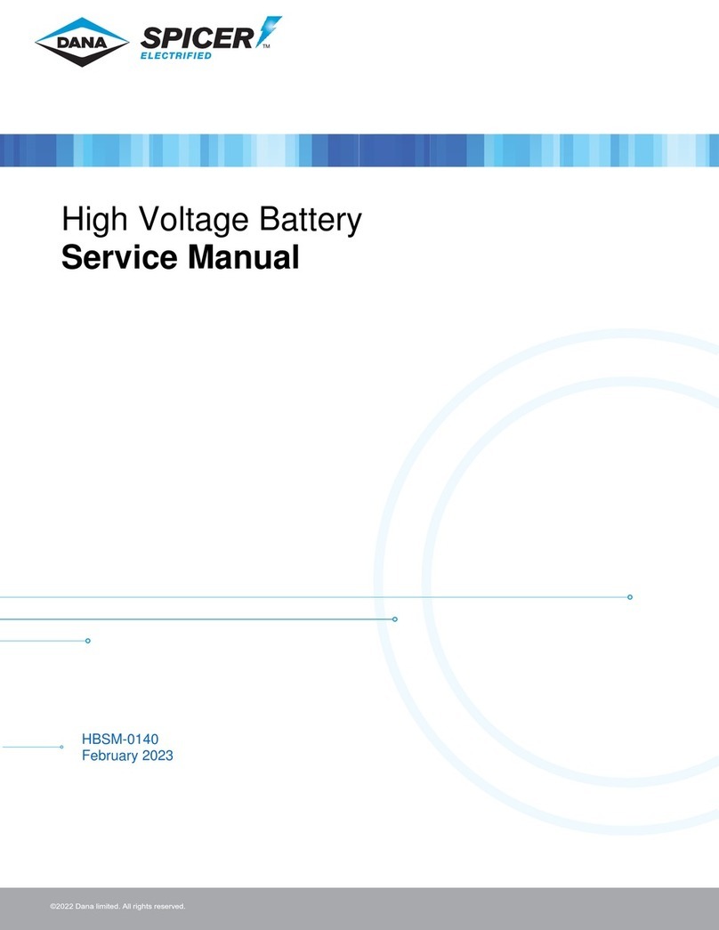 Spicer HBSM-0140 Service manual