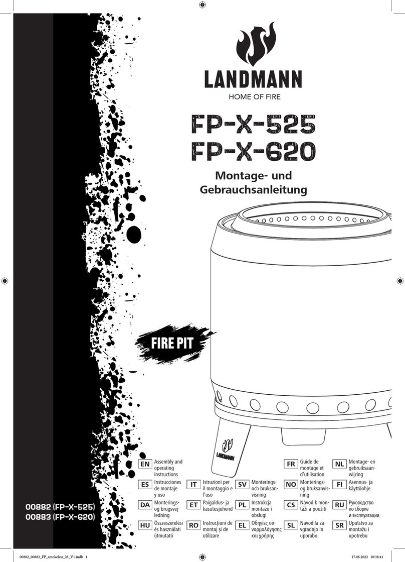 Landmann FP-X-525 User manual