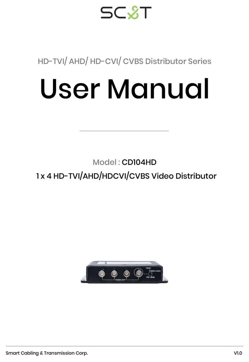 SC&T CD104HD user manual