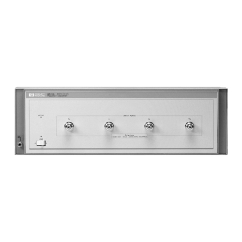 Agilent Technologies 8511B Operating and service manual