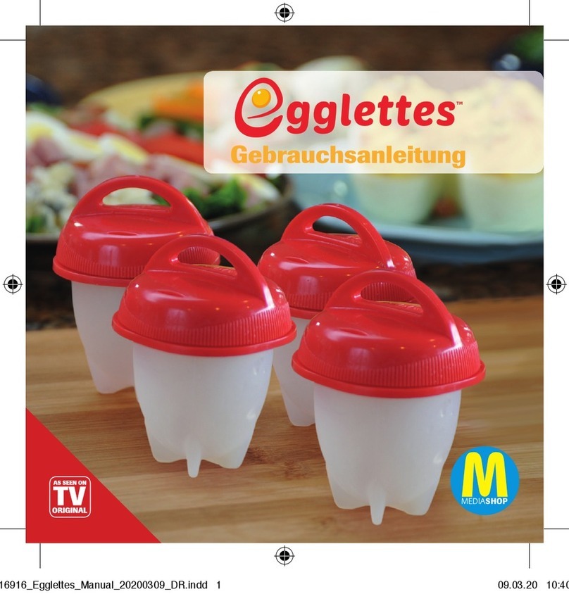 MediaShop Egglettes Getting started