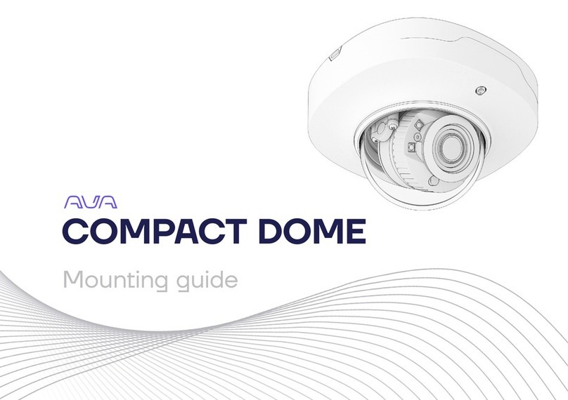 Ava COMPACT DOME Installation instructions manual Ava COMPACT DOME Installation instructions manual