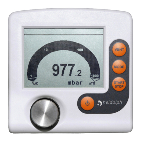 Heidolph Intelligent Hei-VAC Control operating instructions