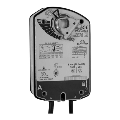 Distech Controls DA-008S230DX User manual
