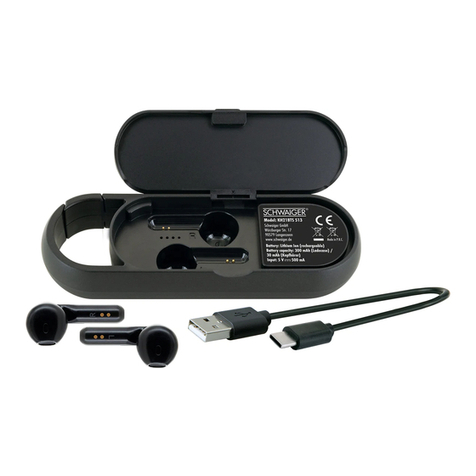 Schwaiger KH21BTS 513 USER GUIDE AND SAFETY INSTRUCTIONS