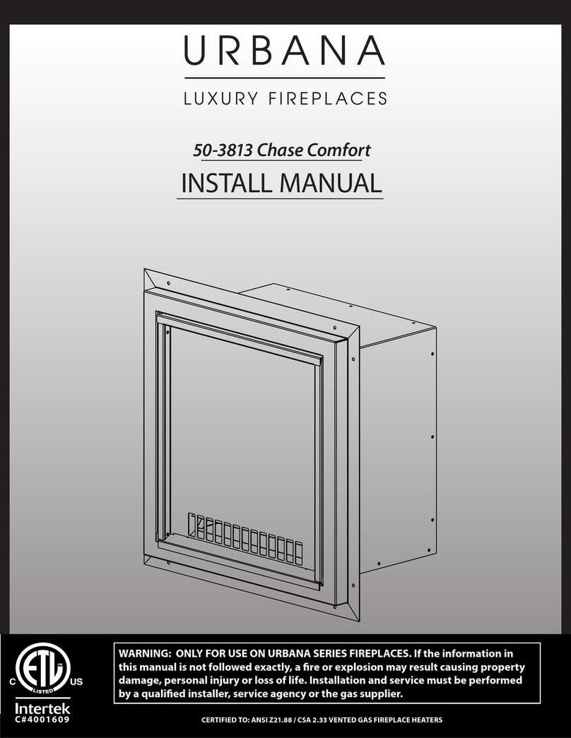 Urbana Chase Comfort Install manual