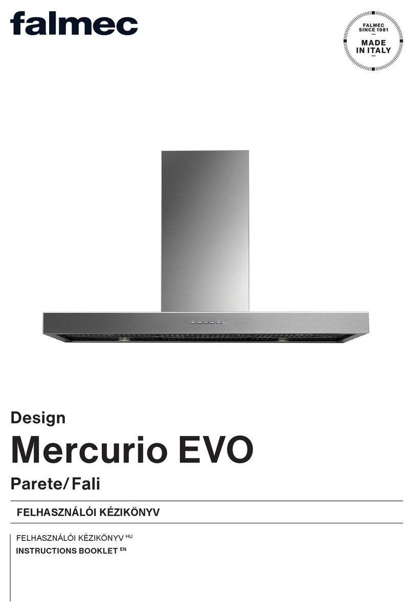 FALMEC Mercurio EVO User manual