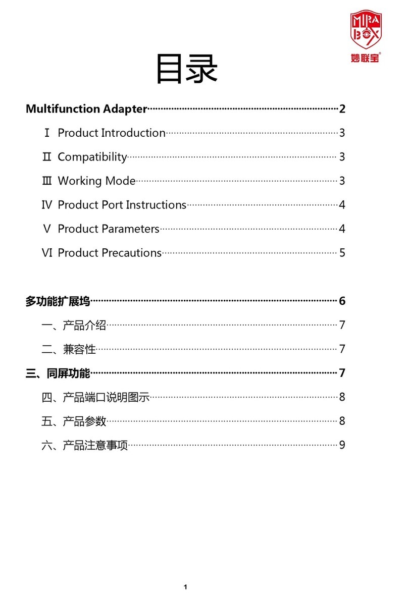 MiraBox HSV1521 user manual