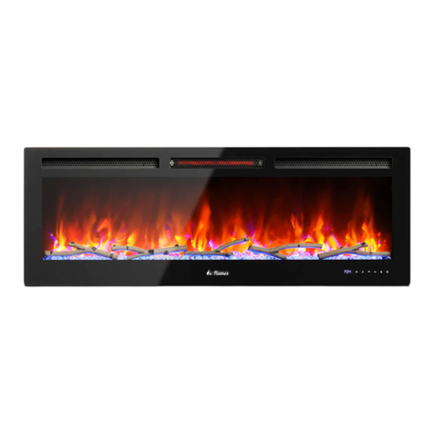 TURBRO In-Flames INF50W-3D User manual