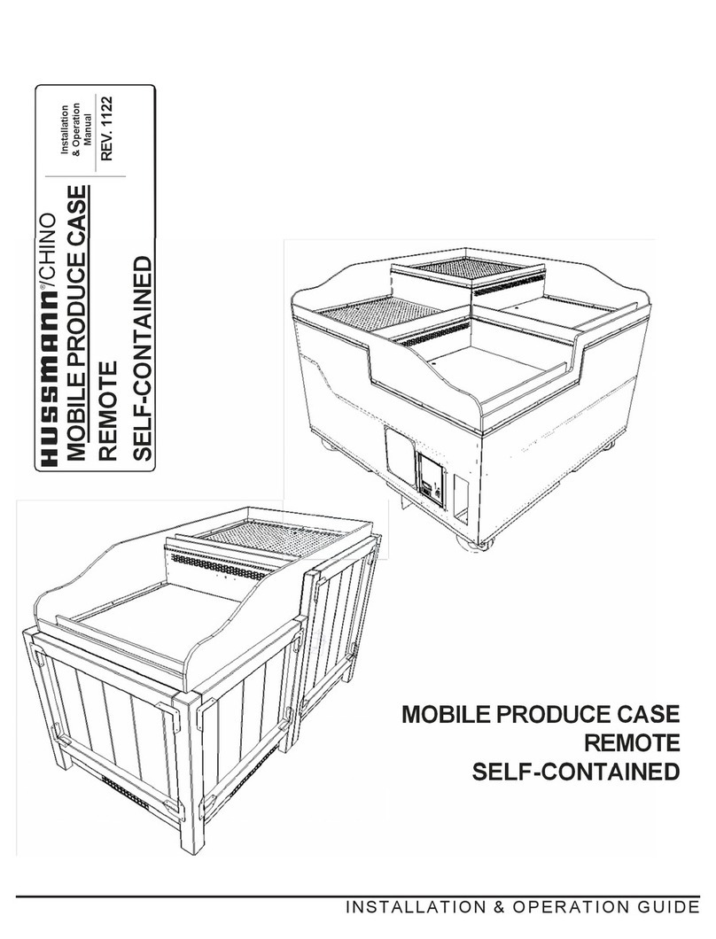 Hussmann Mobile Produce User manual