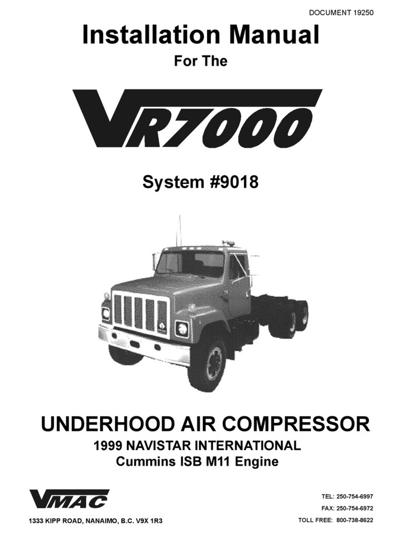Vmac VR 7000 9018 installation manual