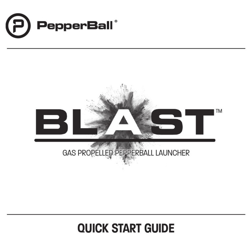 PepperBall BLAST User manual