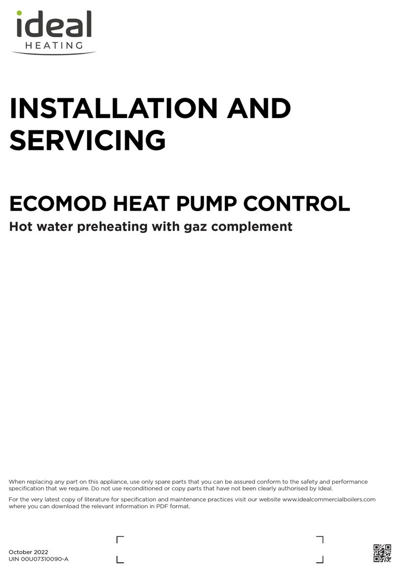 Ideal Heating ECOMOD HEAT PUMP CONTROL Installation and servicing Ideal Heating ECOMOD HEAT PUMP CONTROL Installation and servicing