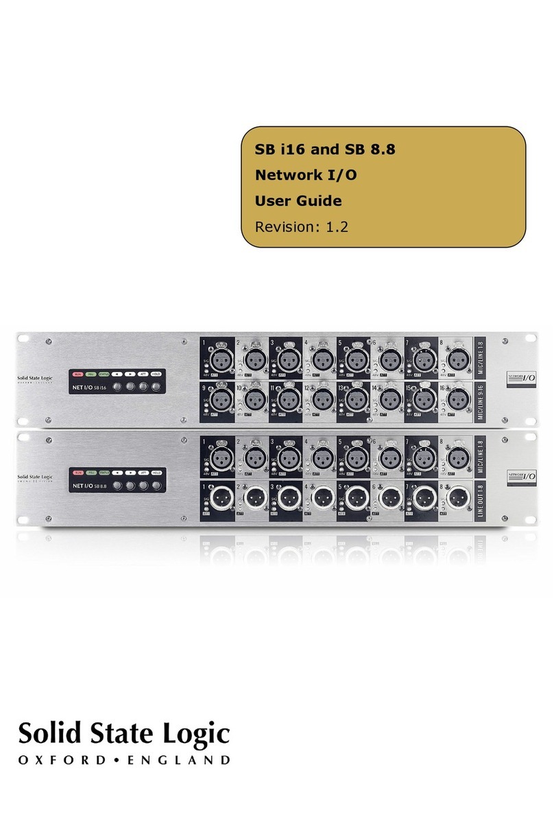 Solid State Logic SB i16 user guide