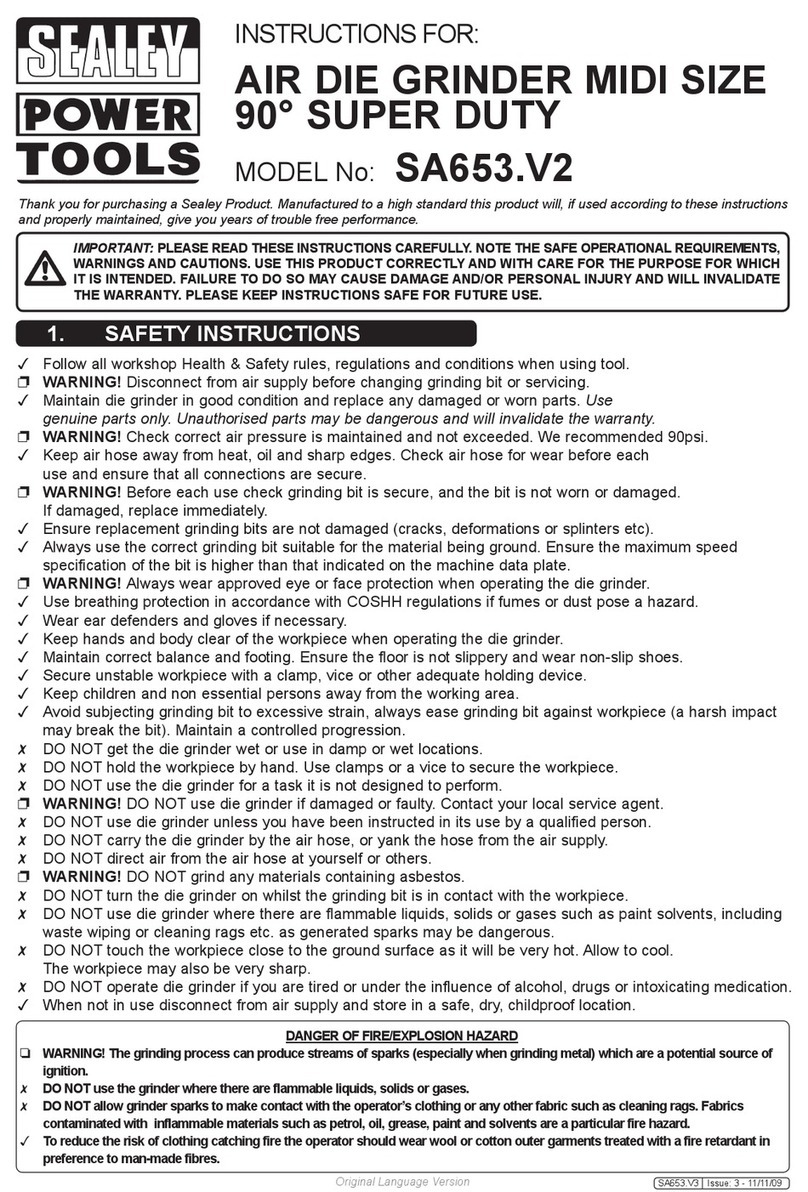 Sealey SA653.V2 User manual