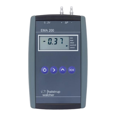 halstrup-walcher EMA 200 User guide