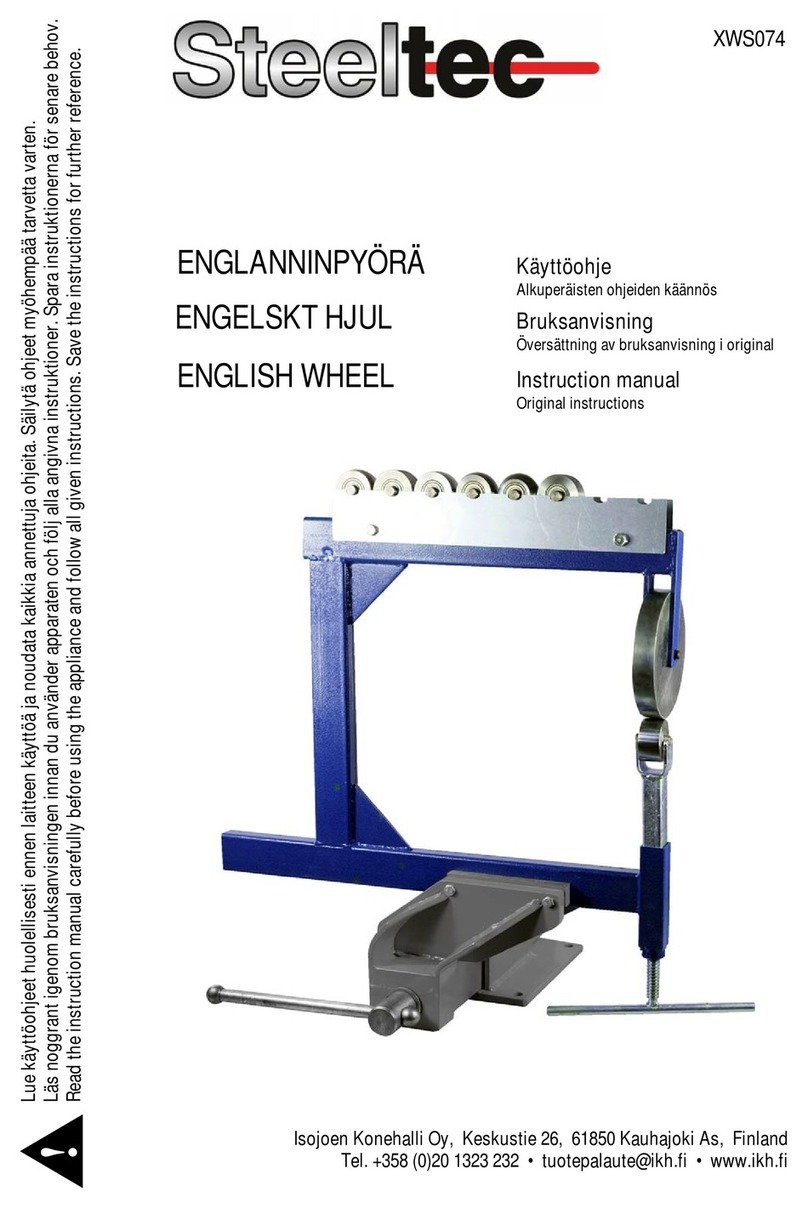 STEELTEC XWS074 instruction manual STEELTEC XWS074 instruction manual