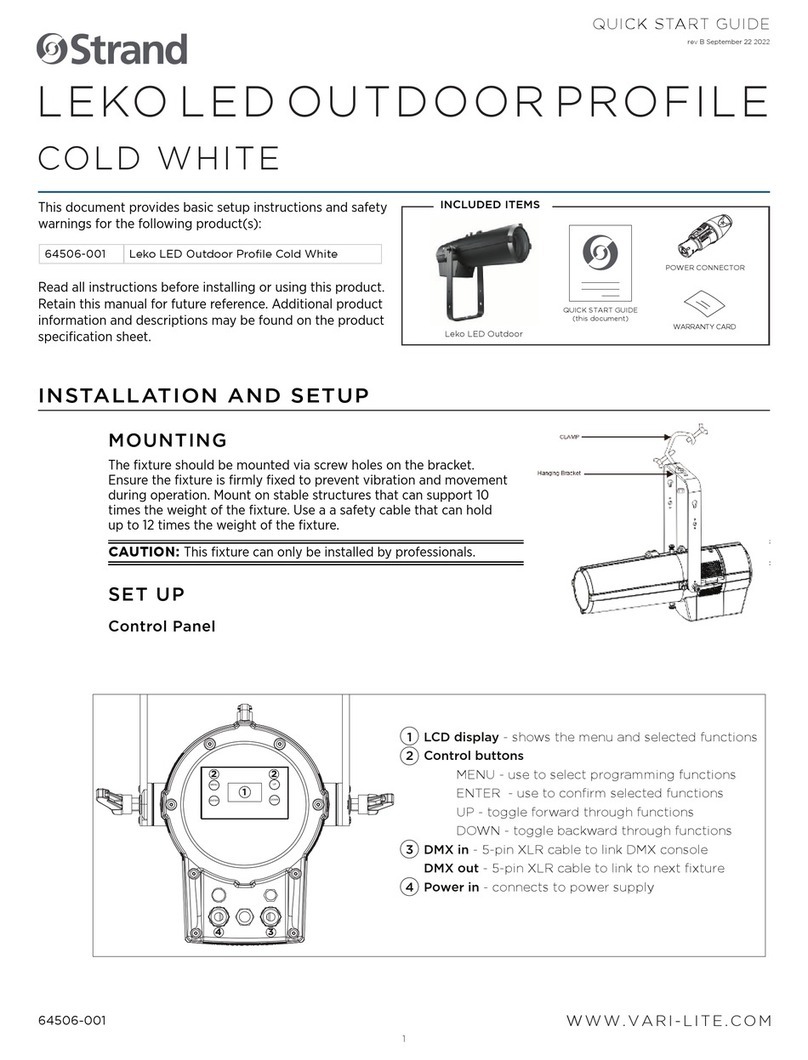 Strand Leko 64506-001 manual