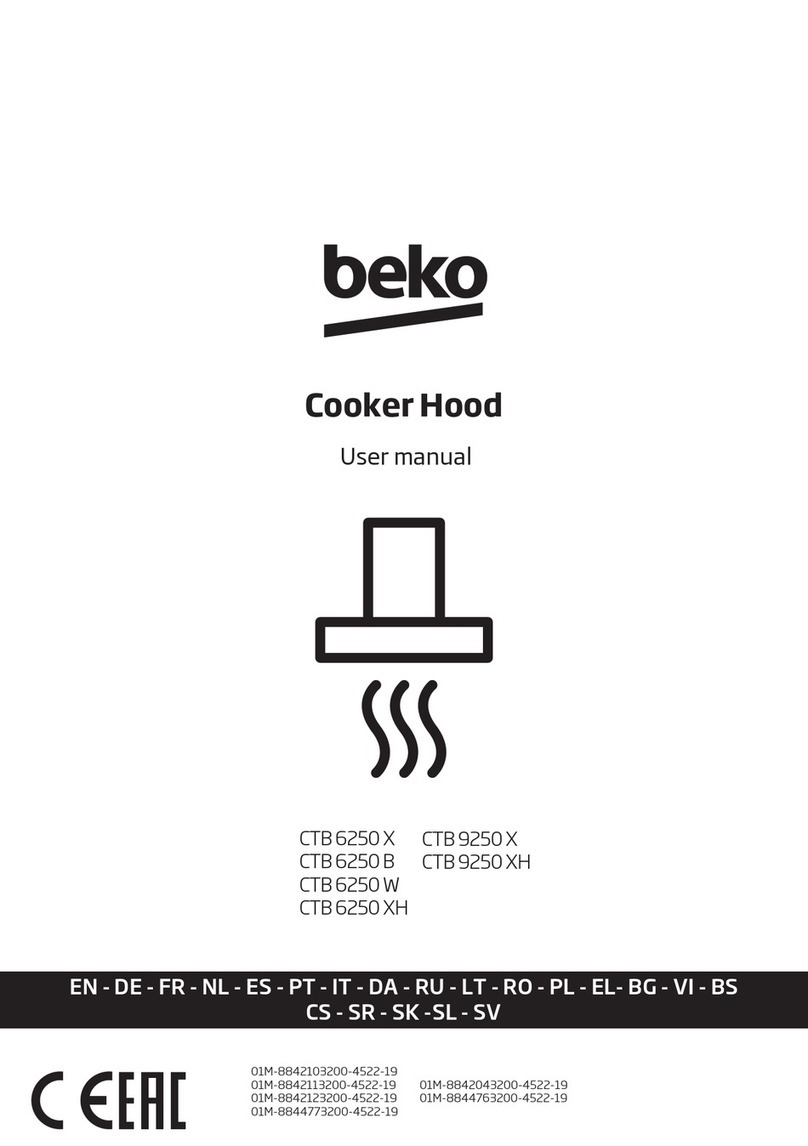 Beko CTB 6250 X user manual