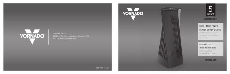 Vornado OSCTH1 owner's guide