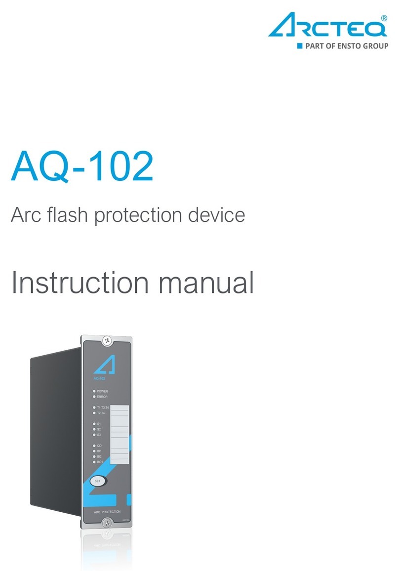 ensto ARCTEQ AQ 100 Series instruction manual