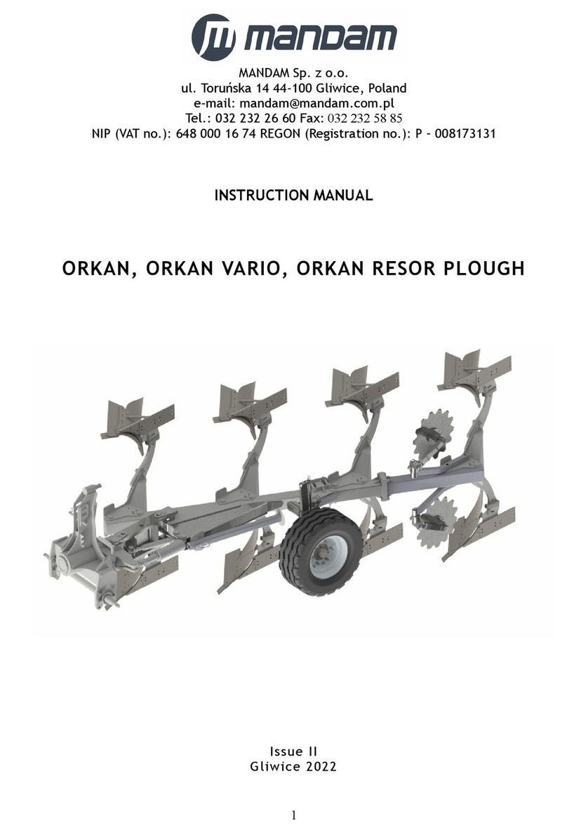 Mandam ORKAN 3+ instruction manual