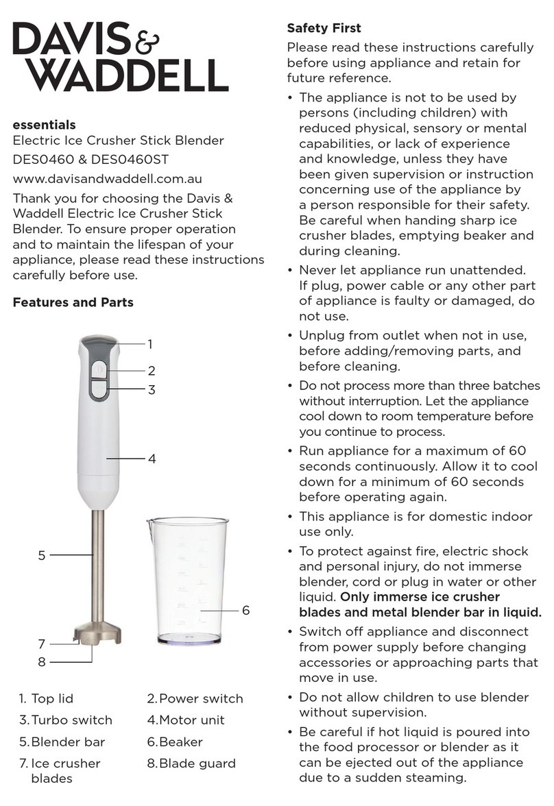 Davis & Waddell DES0460 User manual