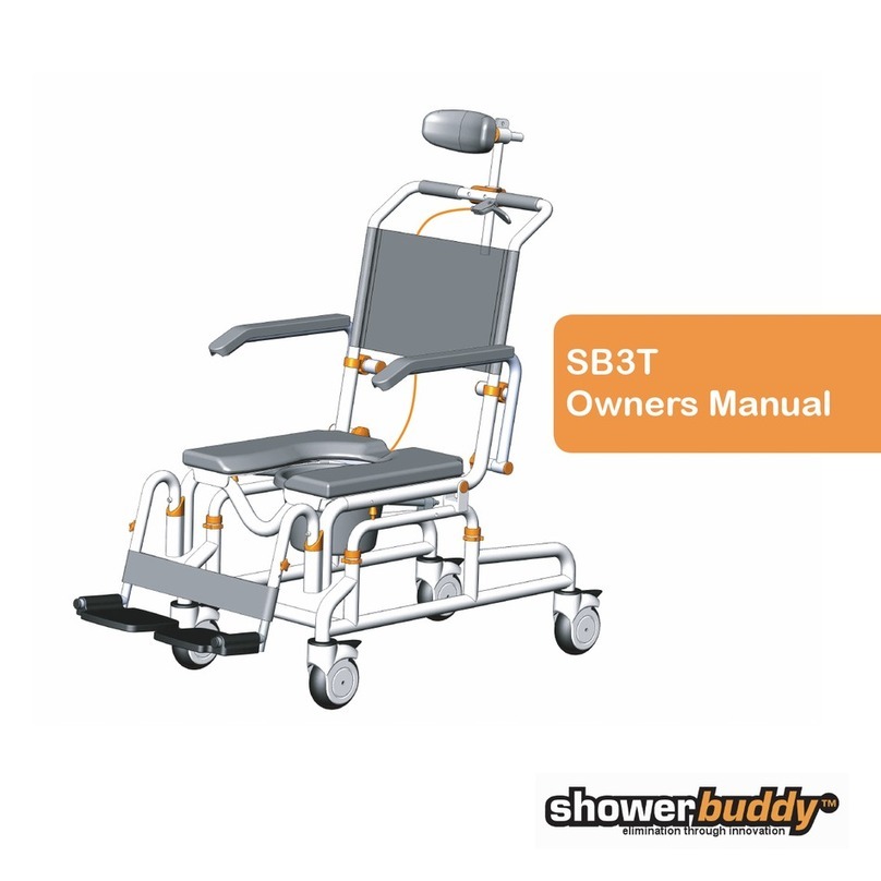 Showerbuddy SB3T owner's manual