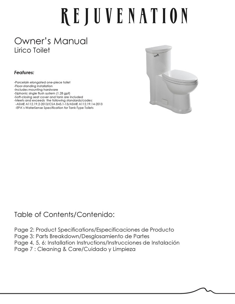 Rejuvenation Lirico owner's manual