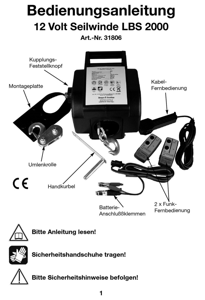 Berger & Schroter LBS 2000 operating instructions