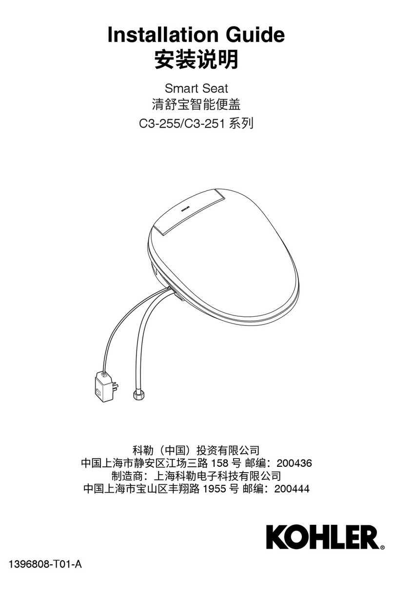 Kohler C3-255 User manual