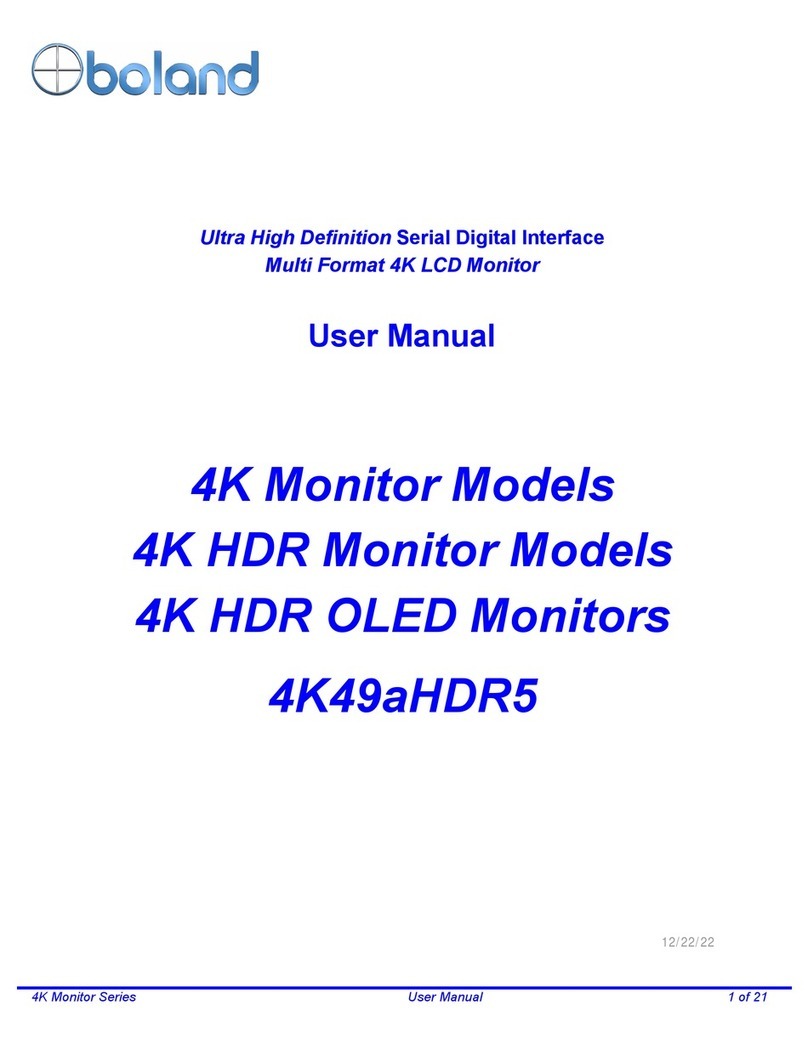 Boland 4K49aHDR5 User manual