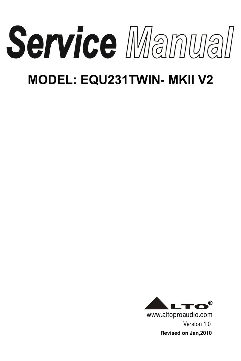 Alto EQU231TWIN-MKII V2 User manual