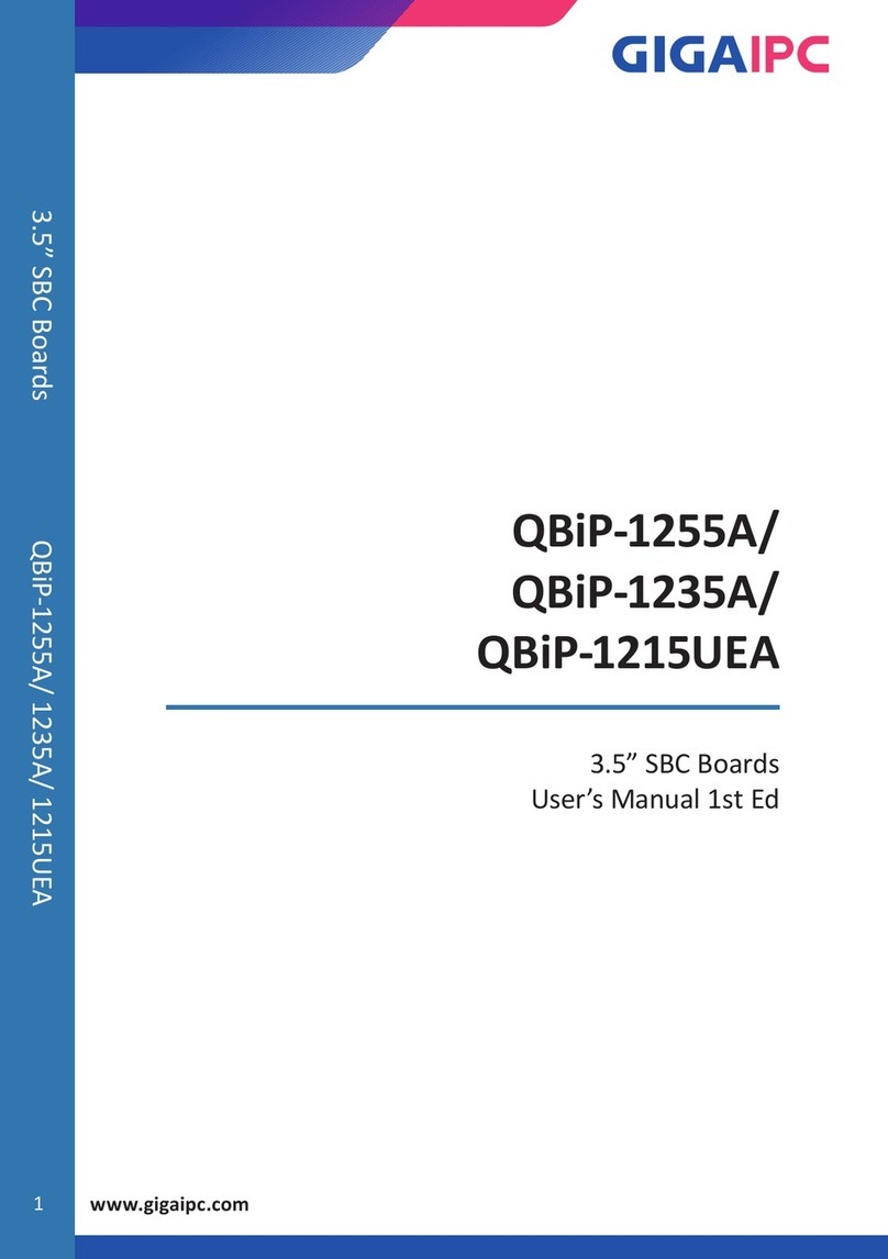 GIGAIPC QBiP-1255A User manual
