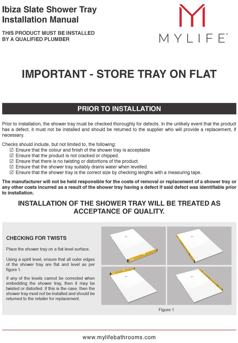 mylife Ibiza installation manual