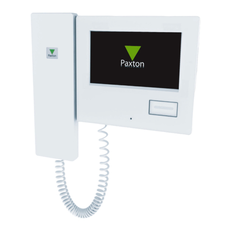 Paxton Entry APN-1145-ZA User manual