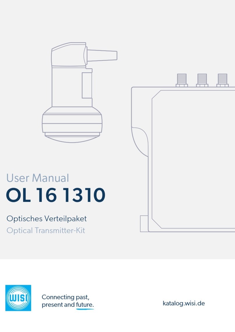 Wisi OL 16 1310 user manual
