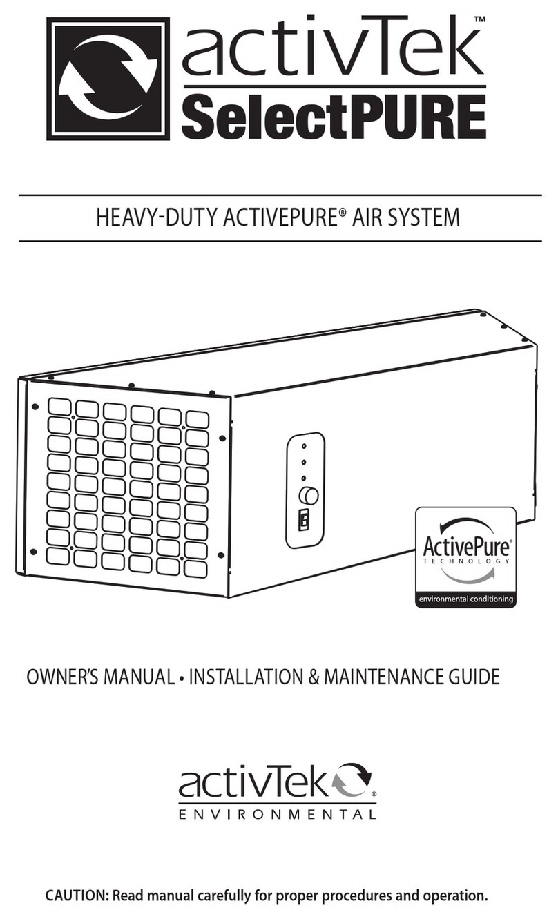 activTek SelectPURE User manual
