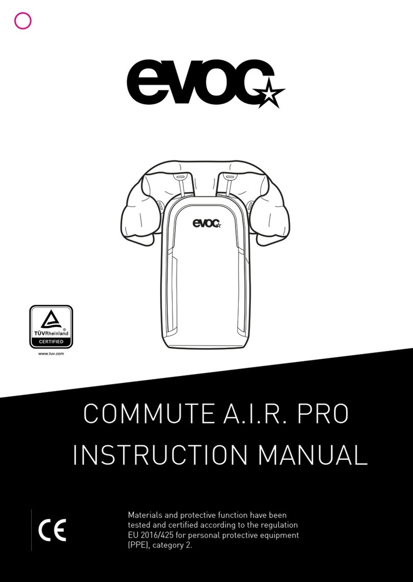 EVOC COMMUTE A.I.R. PRO instruction manual