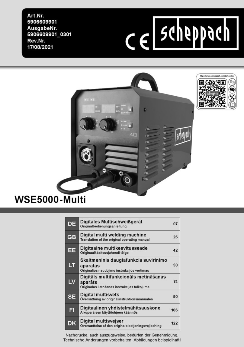 Scheppach WSE5000-Multi Translation of the original operating manual