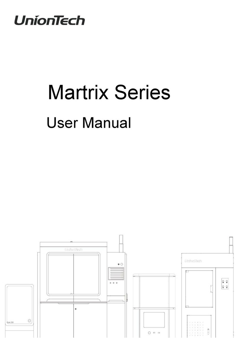 UnionTech Martrix Series user manual