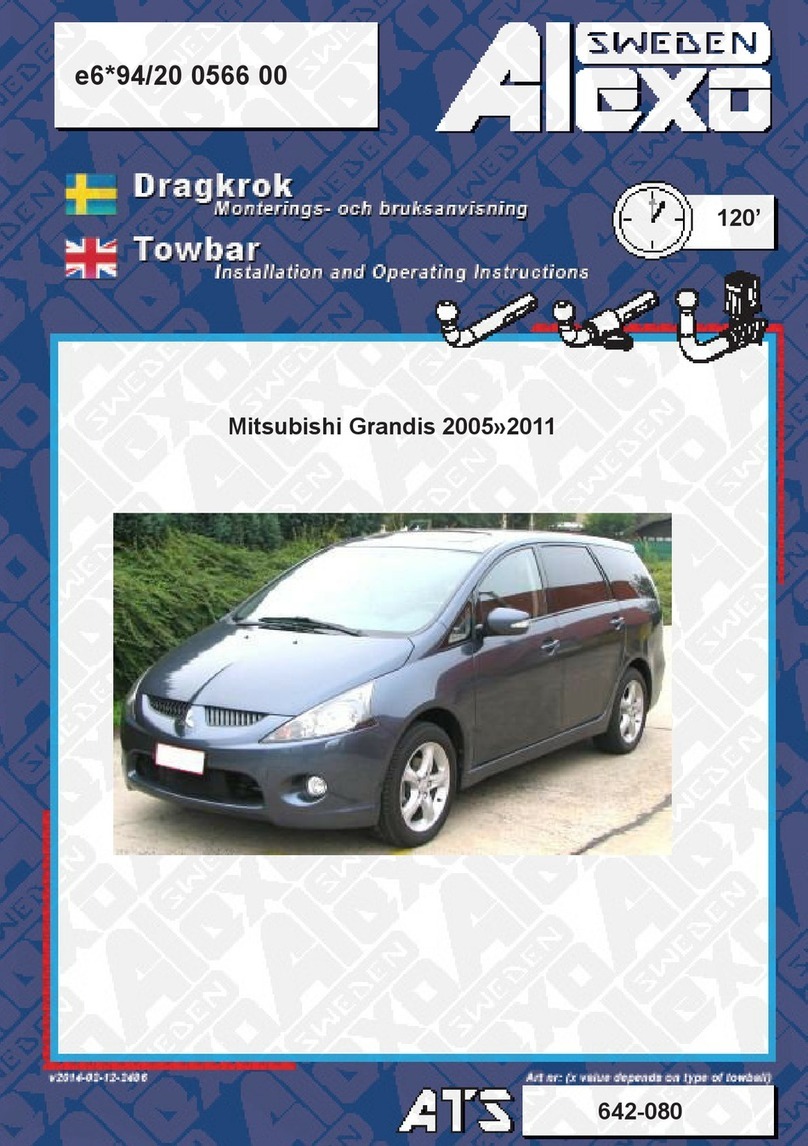 Alexo Sweden 642-080 User manual Alexo Sweden 642-080 User manual