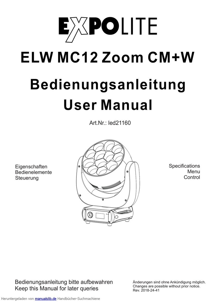 Expolite ELW MC12 Zoom CM+W user manual