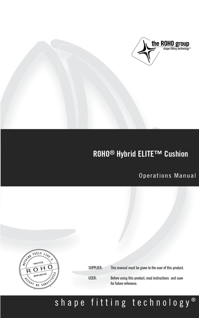 ROHO Hybrid ELITE Cushion User manual