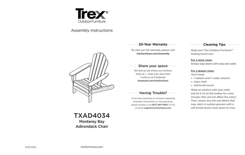 TREX Monterey Bay TXAD4034 User manual TREX Monterey Bay TXAD4034 User manual